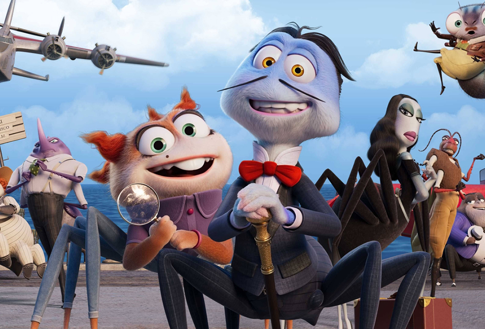 Cartoon characters from the movie Inspector Sun