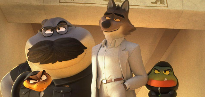 Cartoon characters from the movie Bad Guys 2