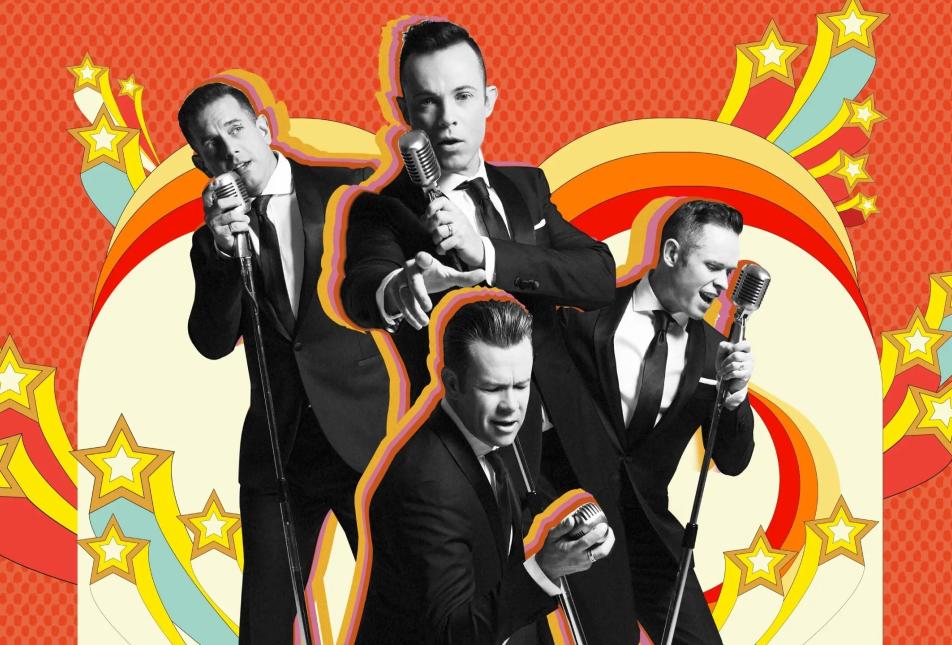 Four men in suits - from the group Human Nature