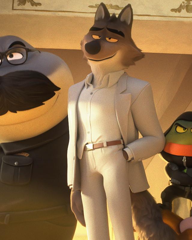 Animated characters from the movie Bad Guys 2
